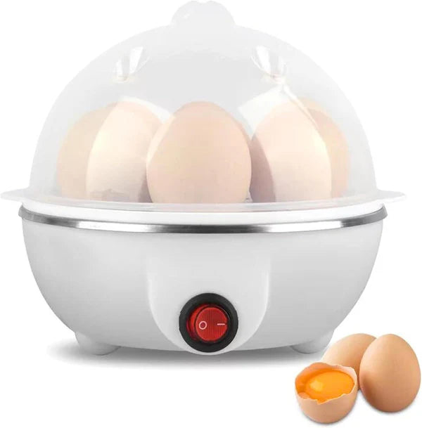 Egg poucher, 350W Electric Egg Beater, White Egg Steamer