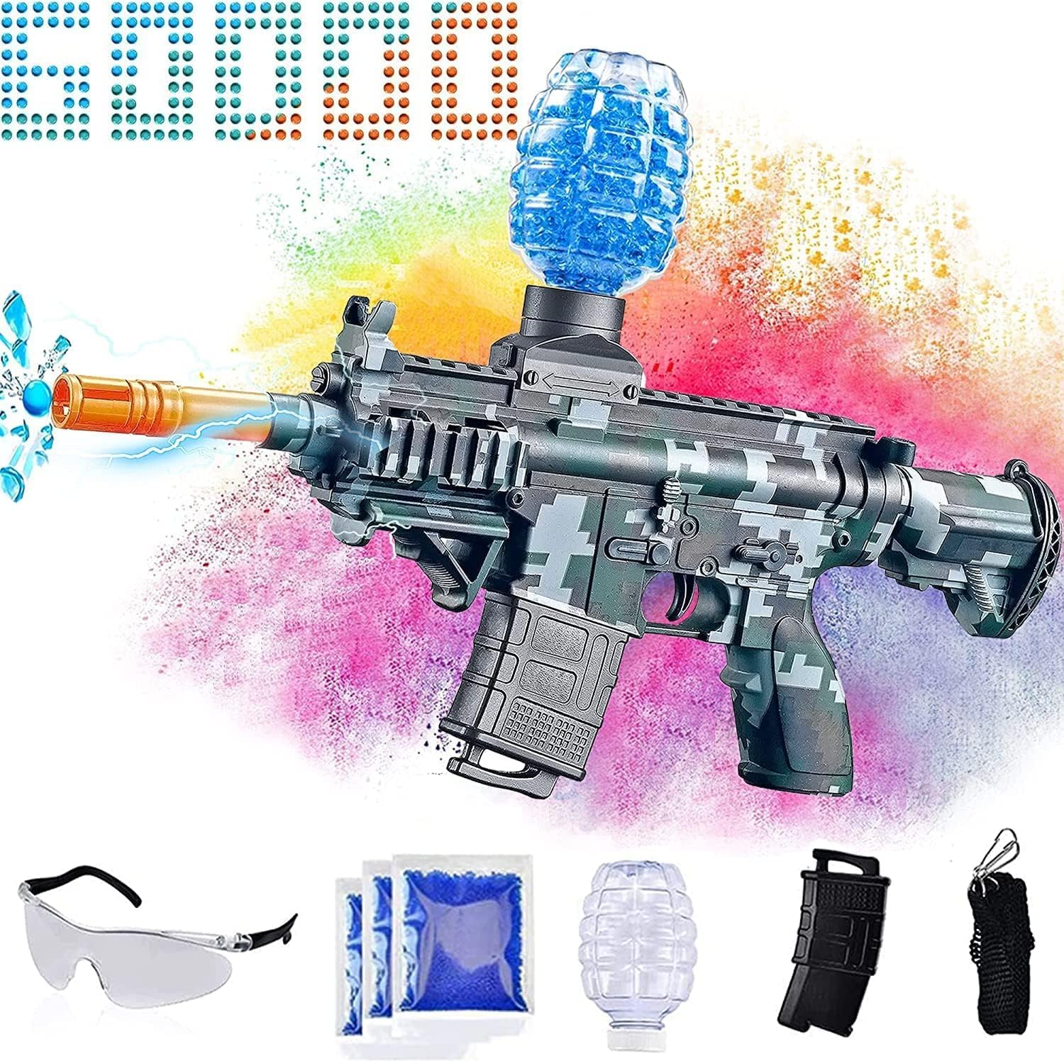 Electric Gel Ball Blaster Toys,Eco-Friendly Splatter Ball Blaster